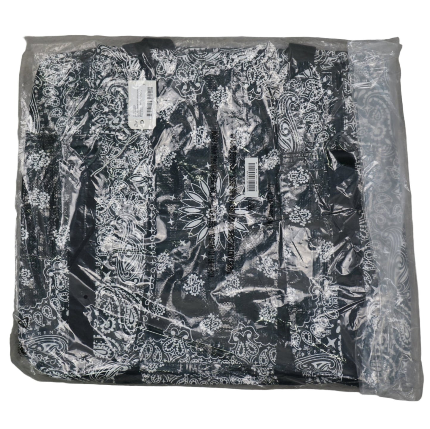 Supreme Bandana Tarp Black Duffle Bag SS21 - Supreme - SecondPlace