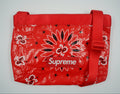 Supreme Bandana Tarp Red Side Bag SS21