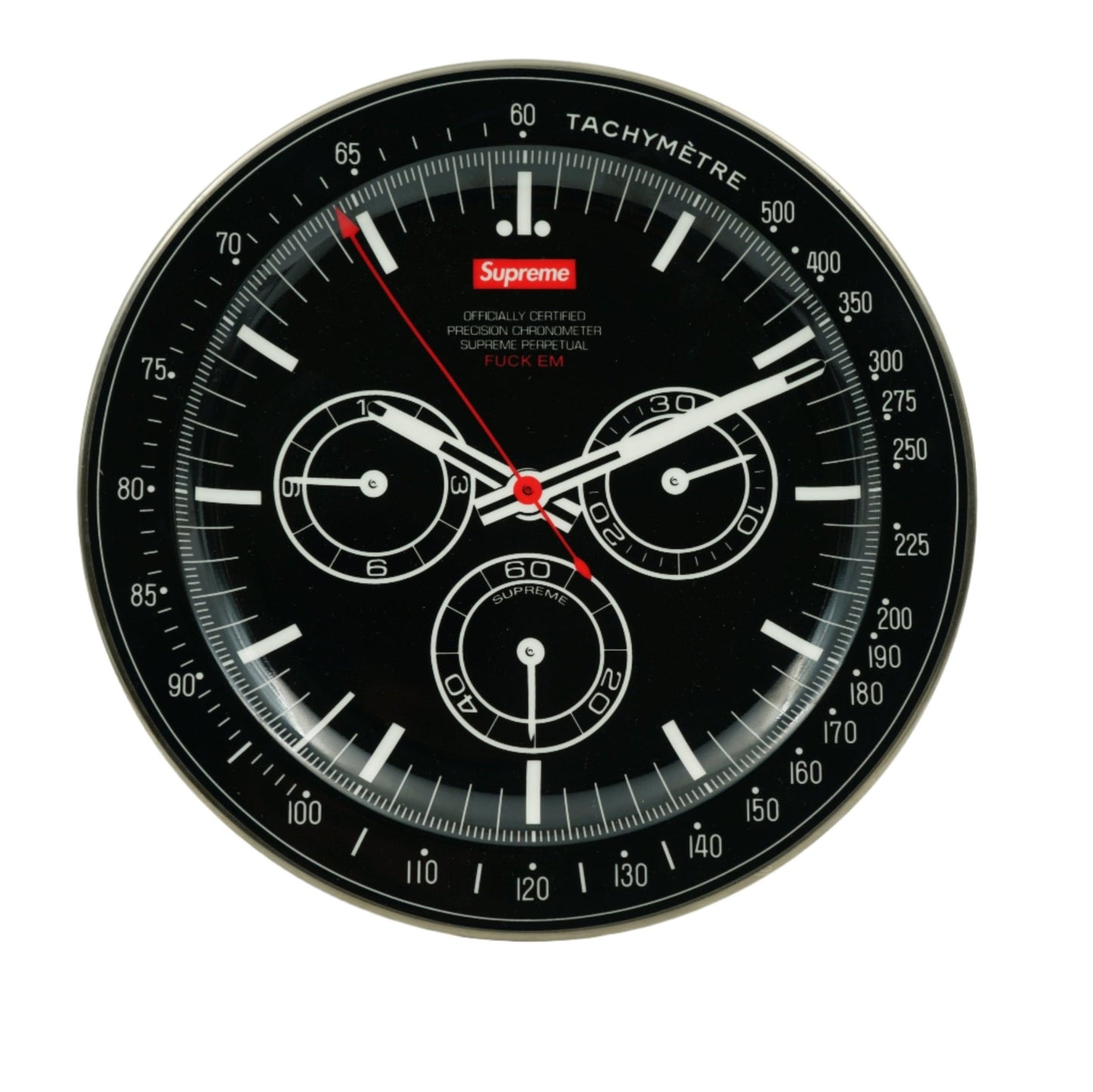 Supreme Black Watch Plate - Supreme - SecondPlace
