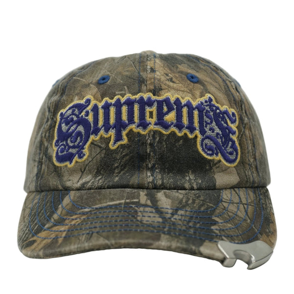 Supreme Bottle Opener 6-Panel Brown Camouflage Hat