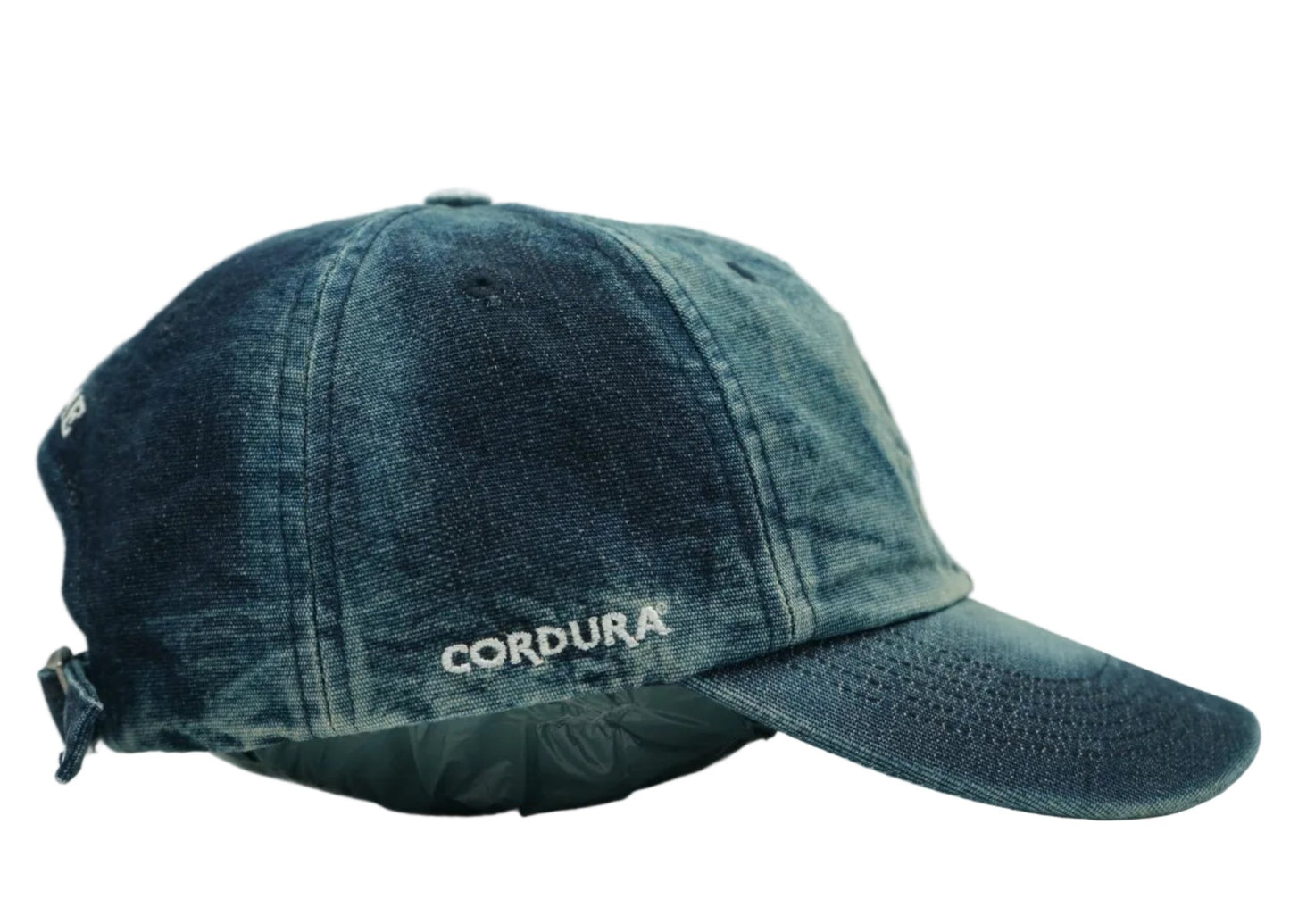 Supreme Cordura Denim S Logo Denim 6-Panel Cap - Supreme - SecondPlace