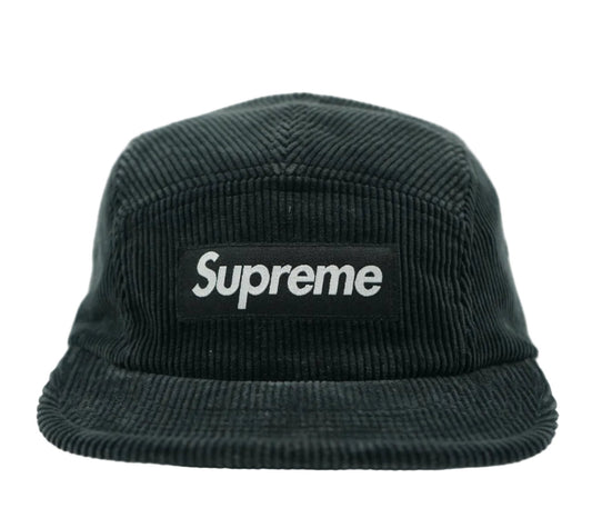 Supreme Corduroy Camo Black Cap - Supreme - SecondPlace