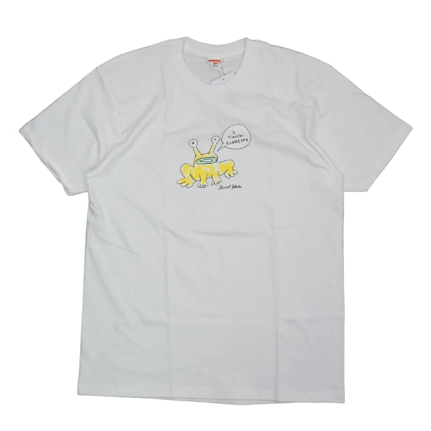Supreme Daniel Johnston Frog White T-Shirt - Supreme - SecondPlace