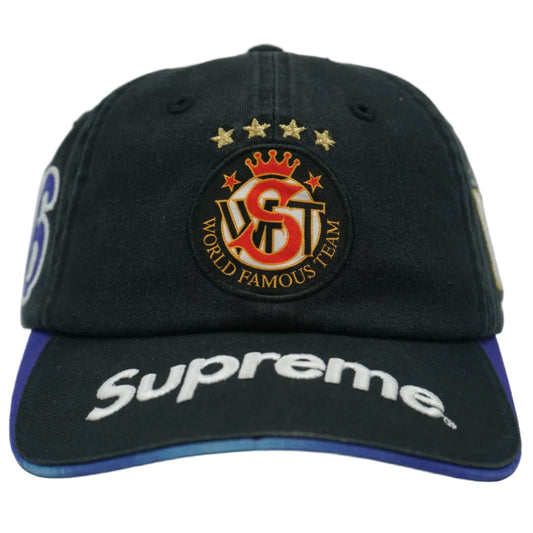 Supreme Fiji 6-Panel Black Cap - Supreme - SecondPlace