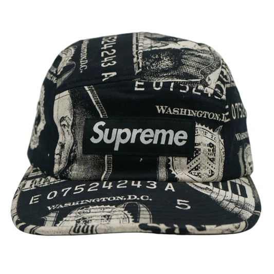 Supreme Franklin FW13 Money Black White Camp Cap - Supreme - SecondPlace