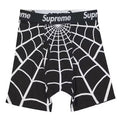 Supreme Hanes Spider-Man Boxer Briefs (2 Pack) Black