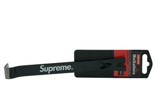 Brand new Supreme Hultafors Tools Mini Black Pry Bar, front view
