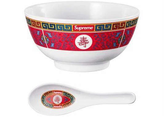 Supreme Longevity Soup Set Bowl And Spoon - Supreme - SecondPlace