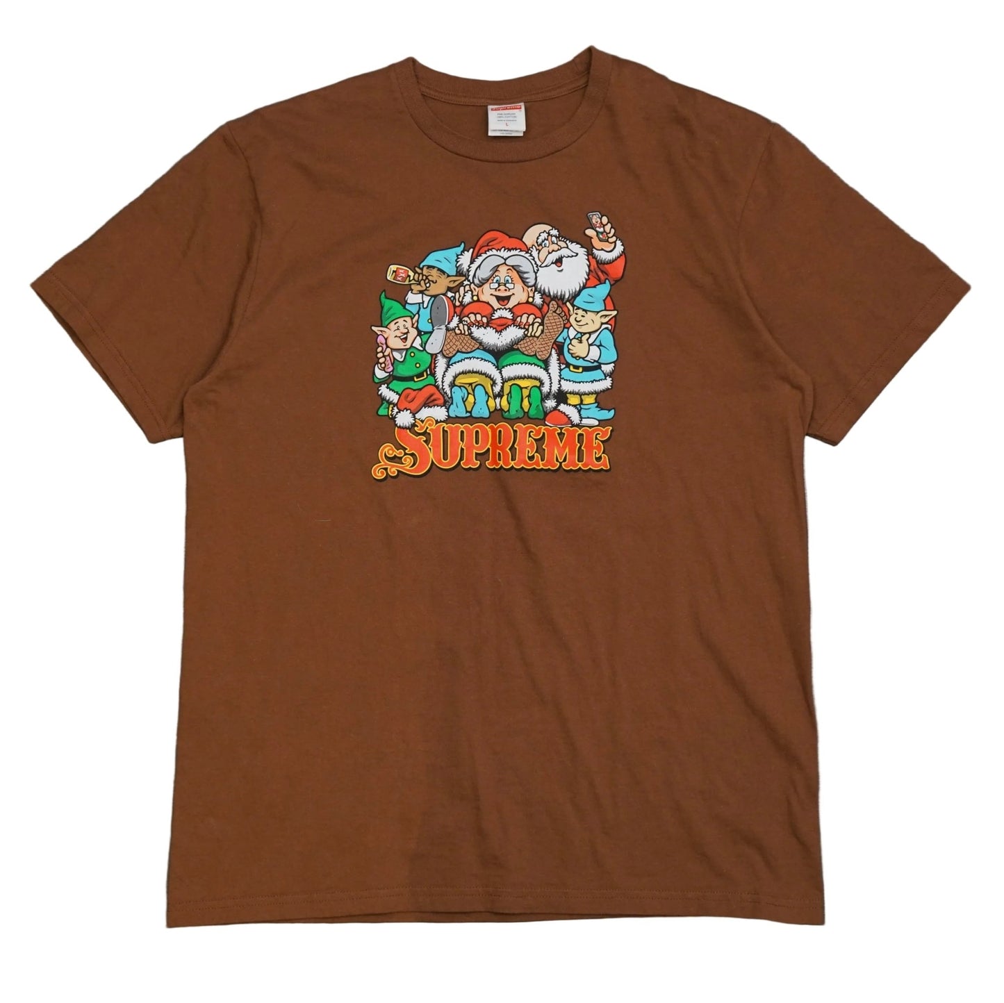 Supreme Naughty Brown T-Shirt - Supreme - SecondPlace