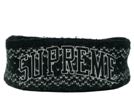 Supreme New Era Arc Logo Black Headband - Supreme - SecondPlace