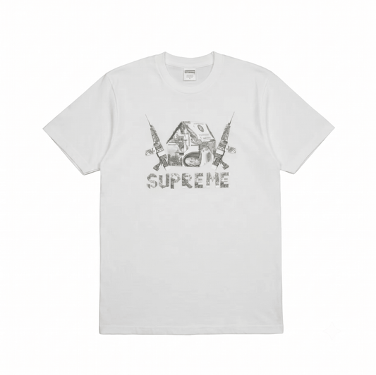 Supreme Origami White T-Shirt - Supreme - SecondPlace