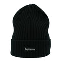 Supreme Overdyed Black Beanie