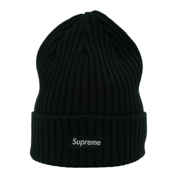 Supreme Overdyed Black Beanie