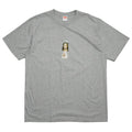 Supreme Prayer Card Box Logo Heather Grey T-Shirt