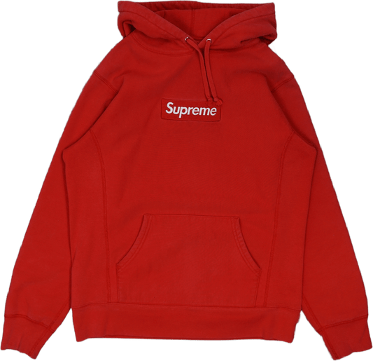 Supreme Red Box Logo Red Hoodie - Supreme - SecondPlace