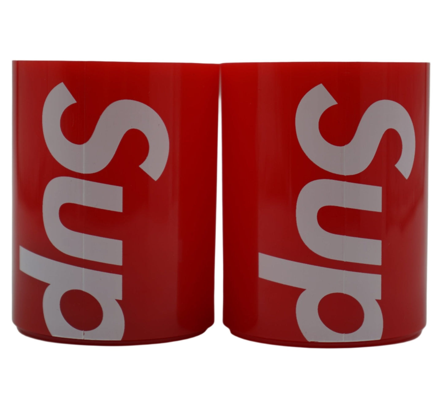 Supreme Red Heller Mugs (Set of 2) - Supreme - SecondPlace