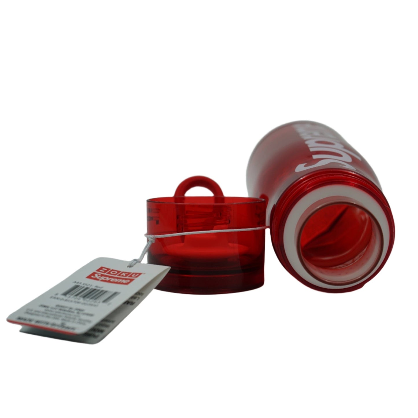 Supreme Red Zoku Glass Core 16 oz. Bottle - Supreme - SecondPlace
