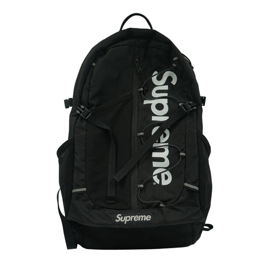 Supreme SS17 Black Backpack - Supreme - SecondPlace