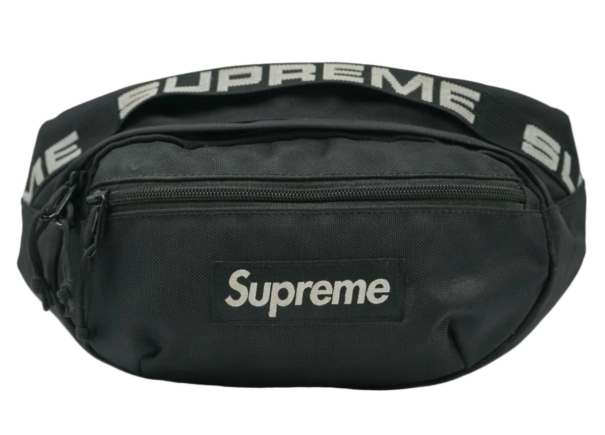 Supreme SS18 Black Waistbag - Supreme - SecondPlace
