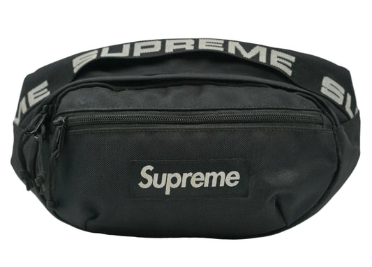 Supreme SS18 Black Waistbag - Supreme - SecondPlace