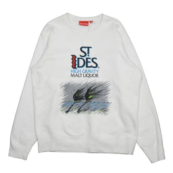 Supreme St Ides White Crewneck