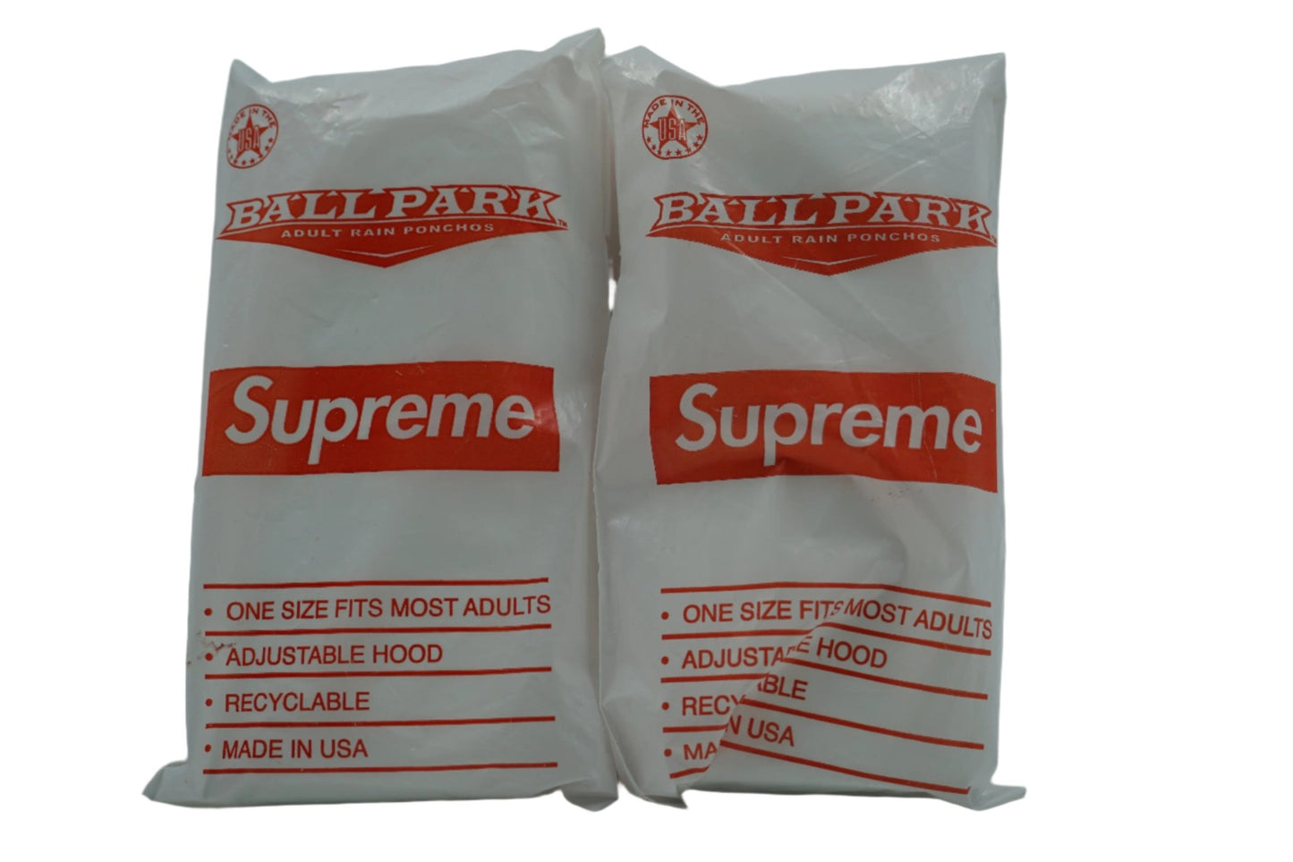Supreme White Rain Poncho - Supreme - SecondPlace