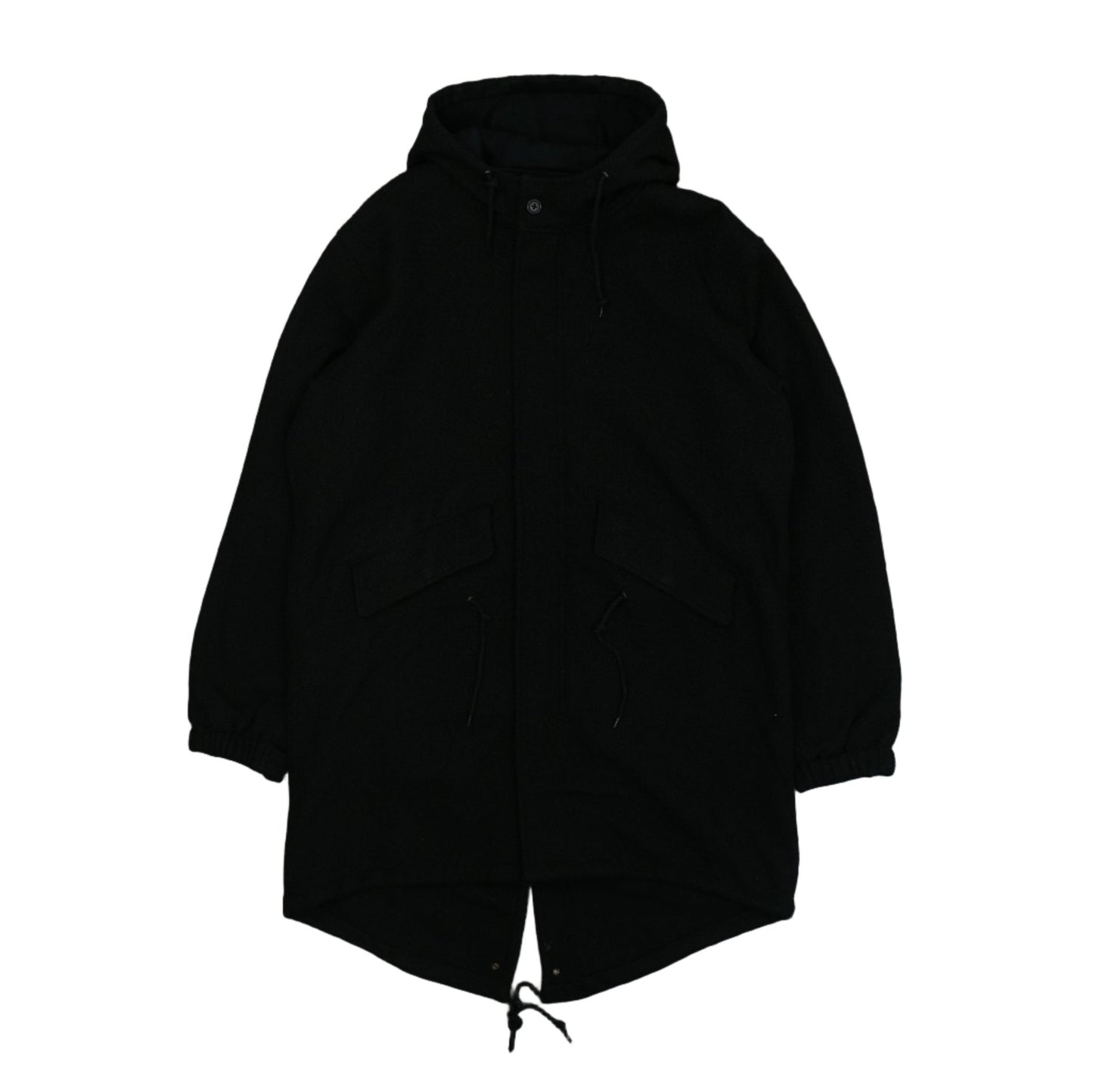 Supreme Wool Fishtail Black Parka - 16 - Supreme - SecondPlace