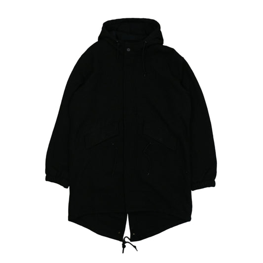 Supreme Wool Fishtail Black Parka - 16 - Supreme - SecondPlace