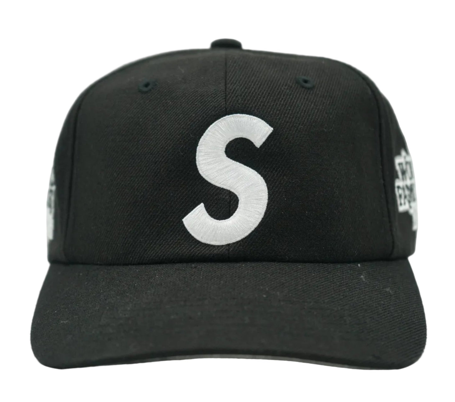 Supreme World Famous S Logo 6 - Panel Black Hat - Supreme - SecondPlace