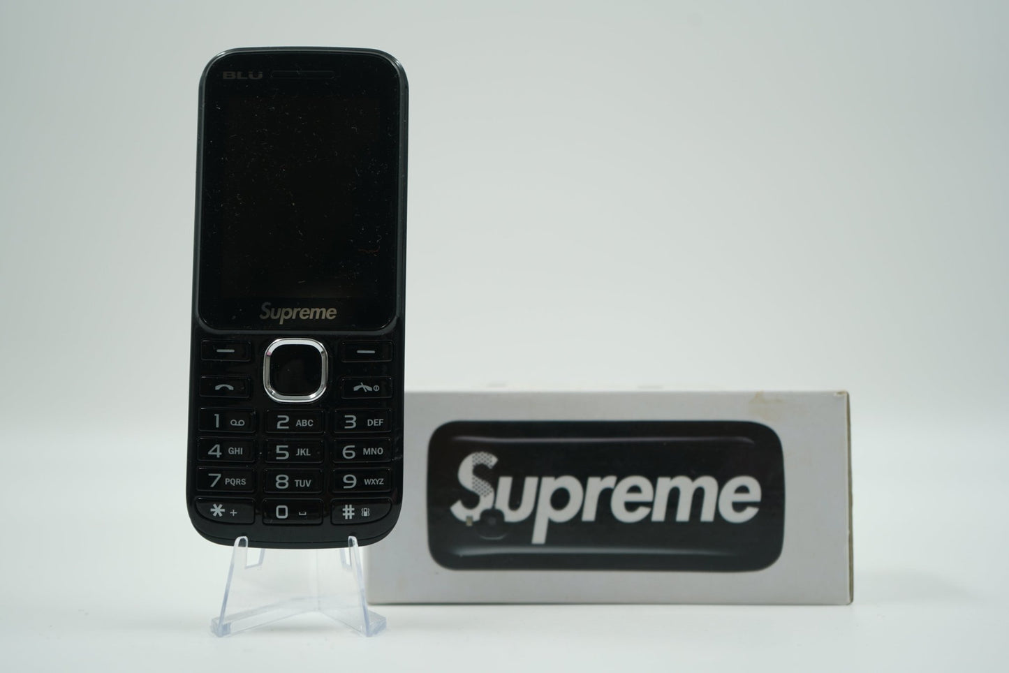 Supreme x BLU Black Burner Phone - Supreme - SecondPlace