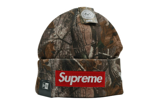 Supreme x New Era Box Logo Realtree AP Camo Beanie - Supreme - SecondPlace