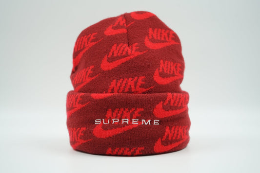 Supreme x Nike Red Beanie - Supreme - SecondPlace