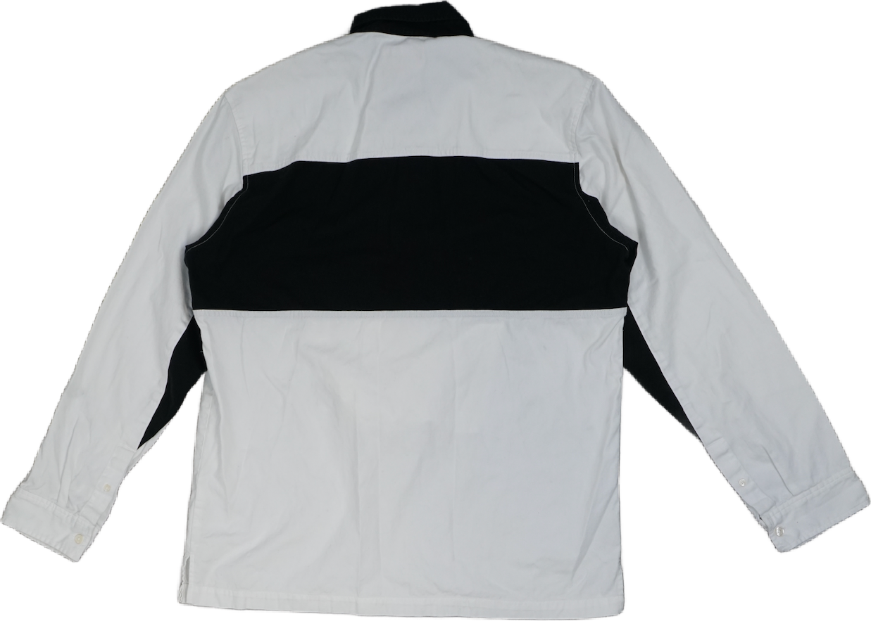 Supreme White/Black Half Zip