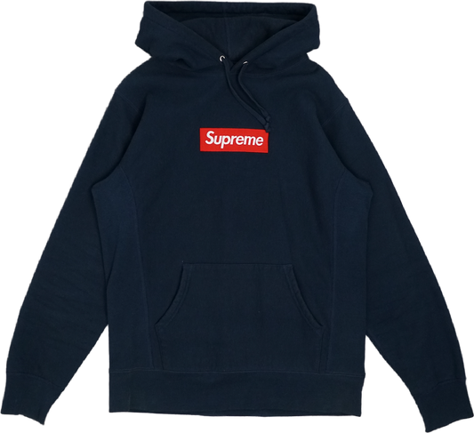 Supreme Navy Bogo Hoodie 2016 (Pre-owned)