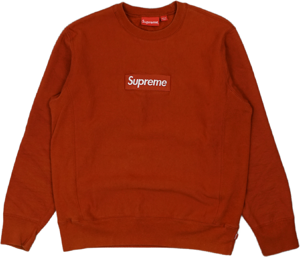 Supreme Rust Boxlogo Crewneck (Pre-owned)