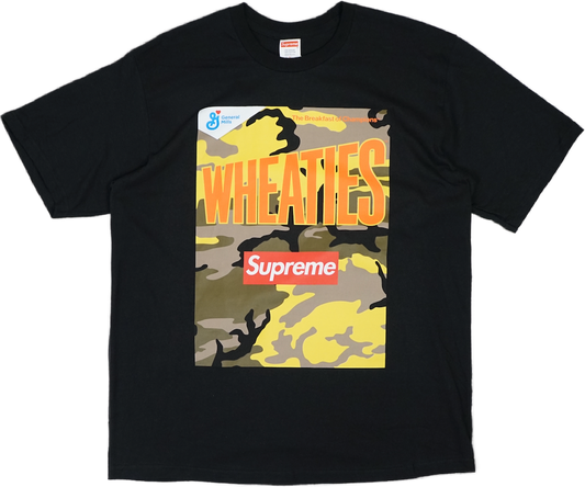 Supreme Wheaties Black T-Shirt