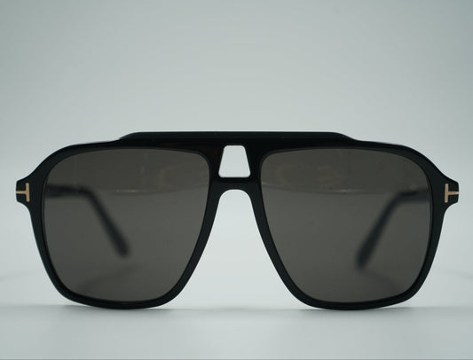 Tom Ford Actani Black Pilot Glasses - Tom Ford - SecondPlace