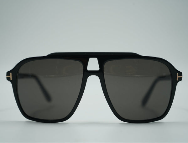 Tom Ford Autari Black Pilot Glasses