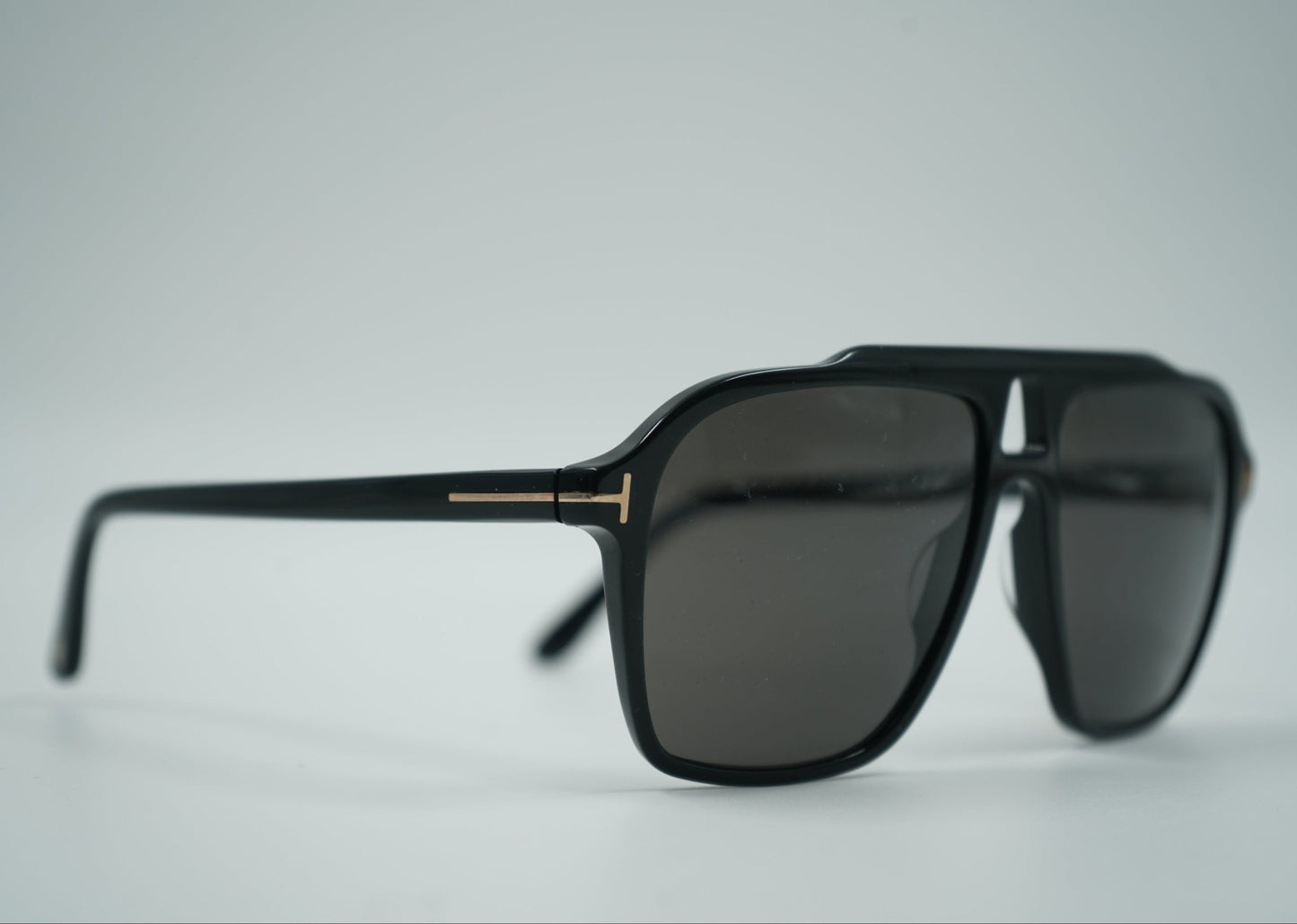 Tom Ford Actani Black Pilot Glasses - Tom Ford - SecondPlace