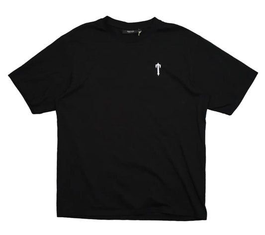 Trapstar Small T-Logo Black T-Shirt - Trapstar - SecondPlace