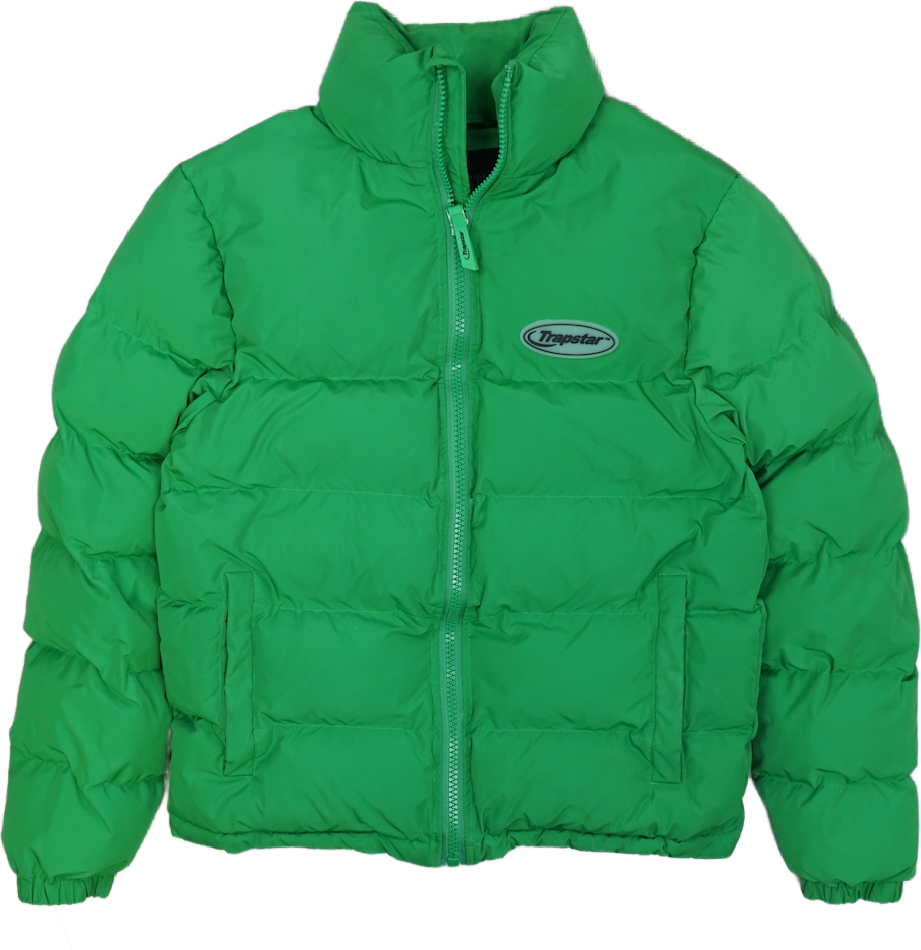 Trapstar Hyper Drive Green Puffer Jacket