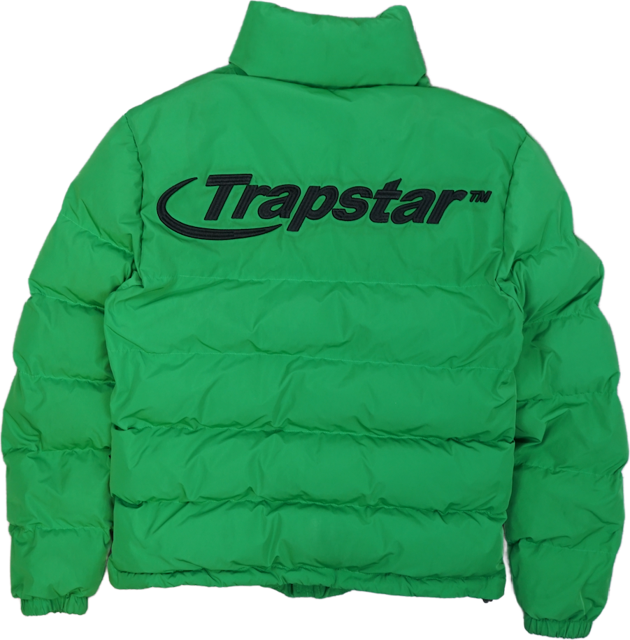 Trapstar Hyper Drive Green Puffer Jacket