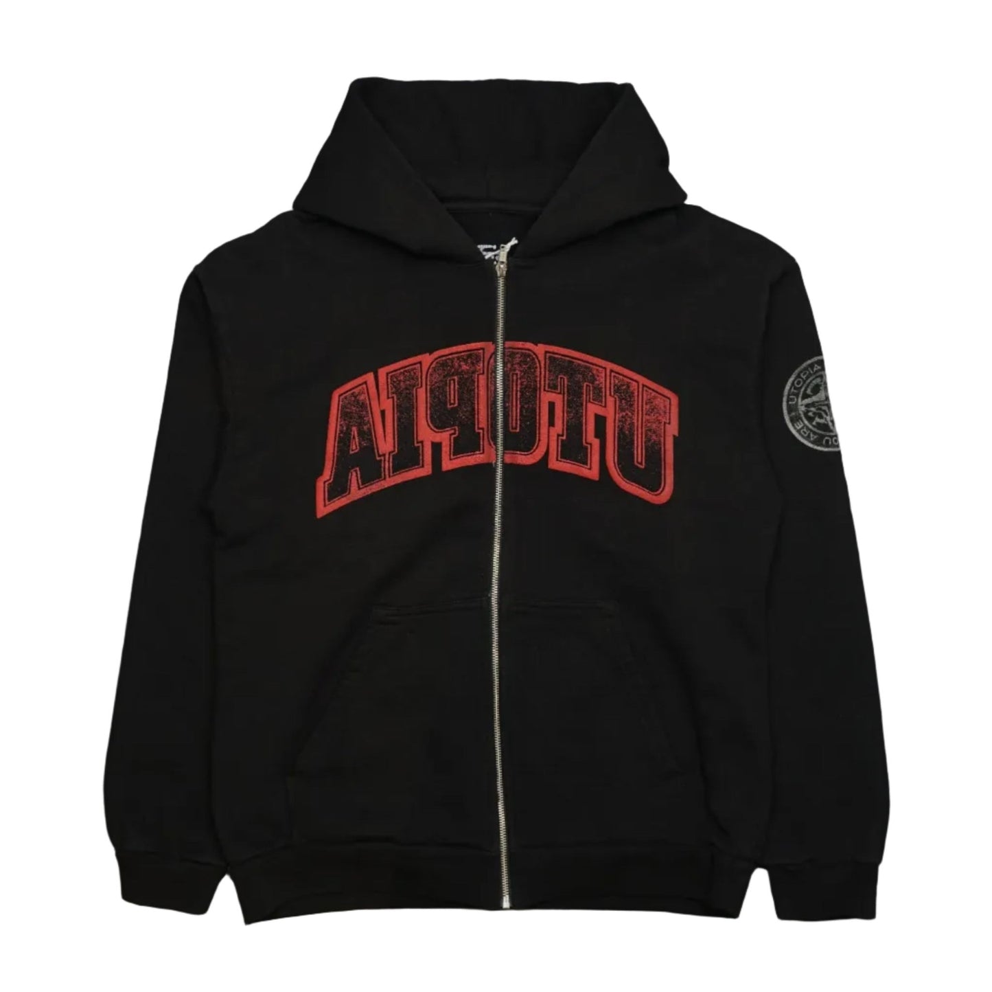 Travis Scott Reverse Black Utopia Hoodie - Cactus Jack - SecondPlace