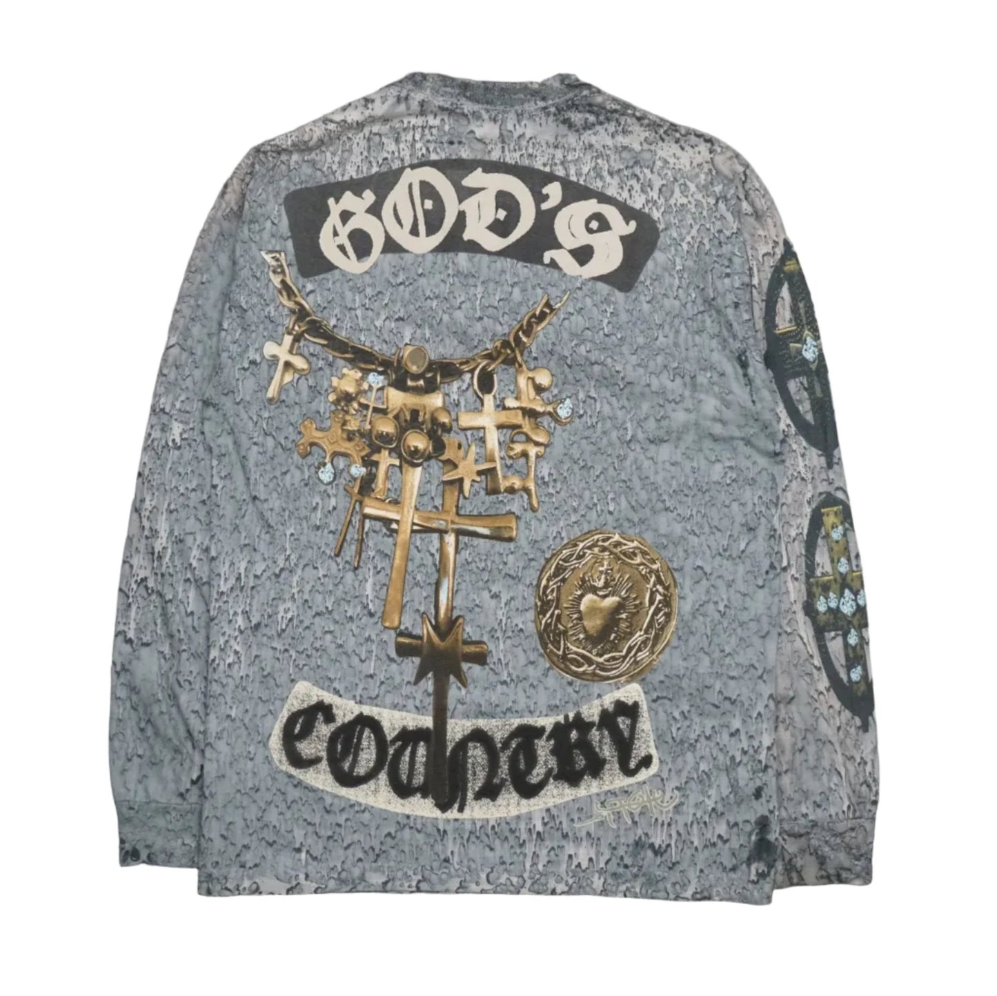 Travis Scott Utopia Gods Country Multicolor Longsleeve - Cactus Jack - SecondPlace