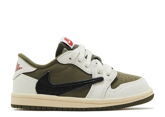 Travis Scott x Air Jordan 1 Retro Low OG SP TD Reverse Olive / Medium Olive - Air Jordan - SecondPlace