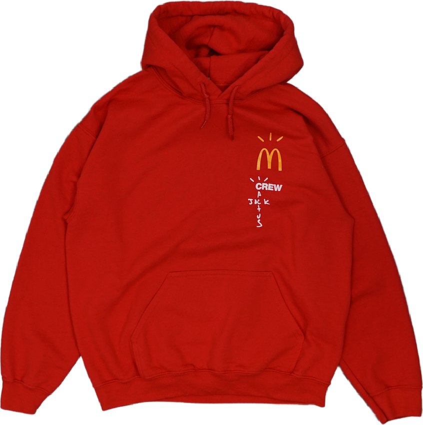 Cactus Jack Friends and Family Sample Red Hoodie