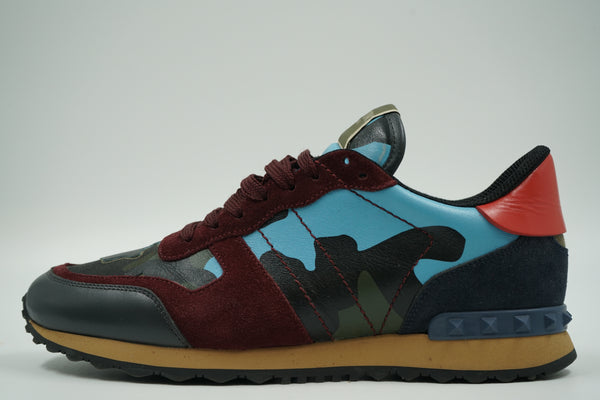 Valentino Garavani Blue Camo Rockrunner