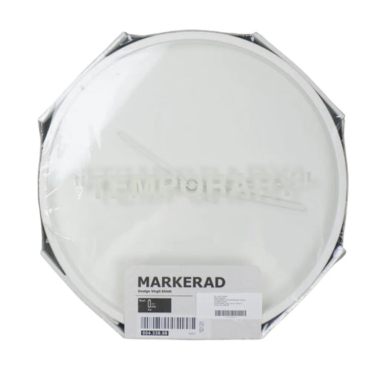 Virgil Abloh x Ikea Markerad Temporary Wall Clock - Off - White - SecondPlace