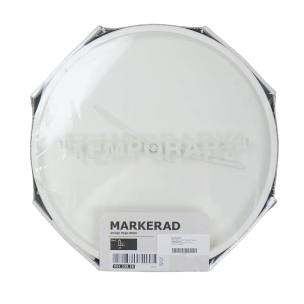 Virgil Abloh x Ikea Markerad Temporary Wall Clock